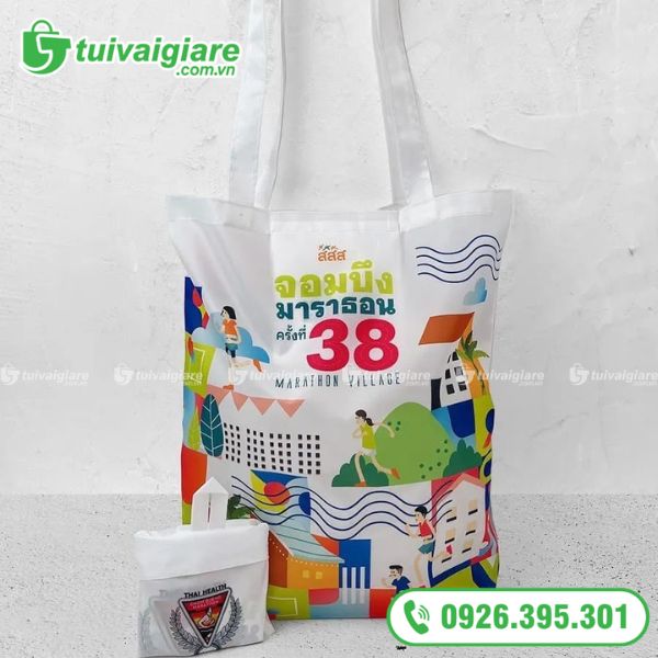 Túi vải Thái Lan ứng dụng trong đời sống hàng ngày