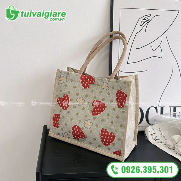 Túi vải linen Thái Lan