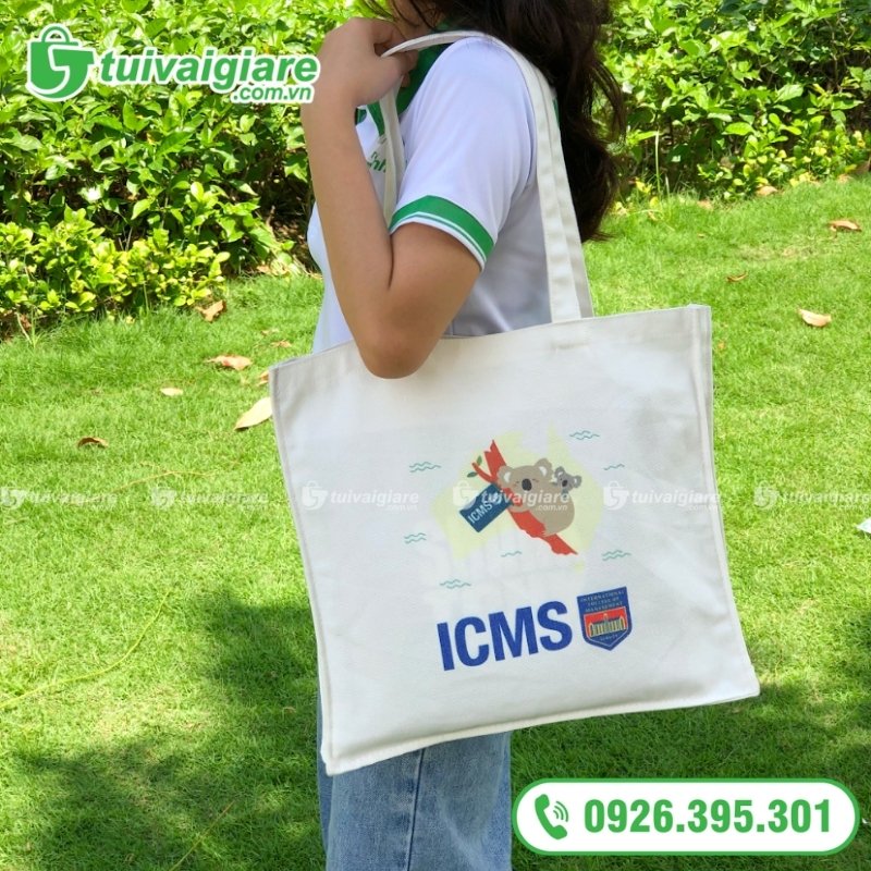 túi vải bố canvas du lịch