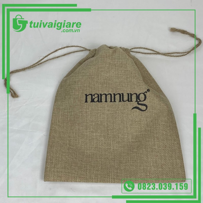 Túi vải đay dây rút