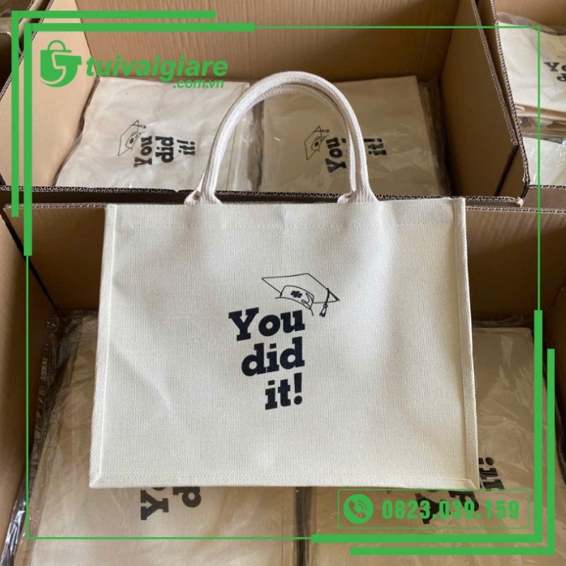 túi linen You did it!