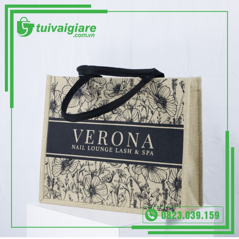 túi vải sợi đay VERONA