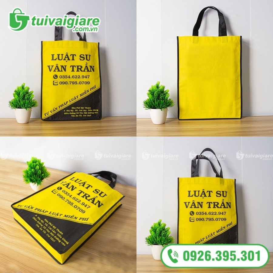 Túi vải không dệt quà tặng phòng luật sư Vân Trần