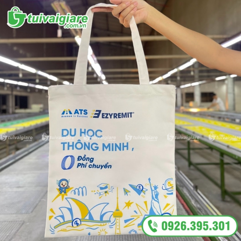 in túi canvas số lượng ít