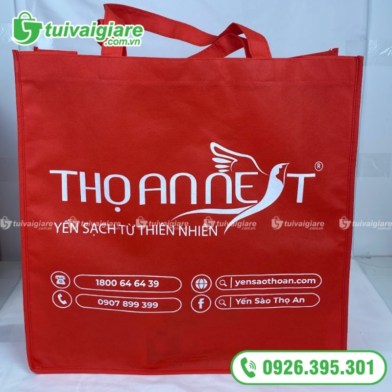 in túi xách vải không dệt