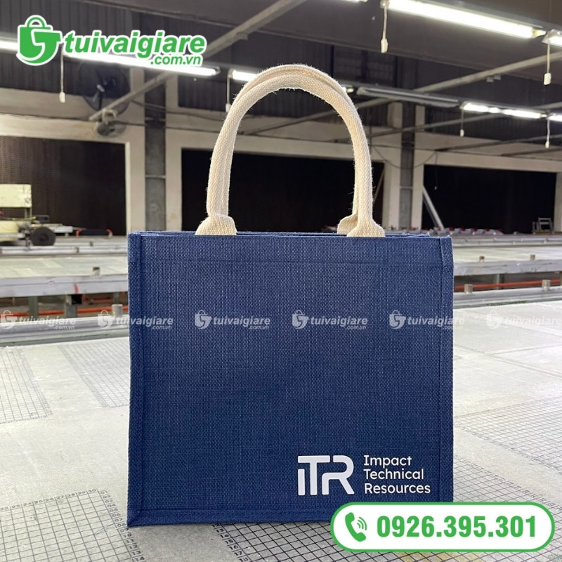 in túi xách vải linen