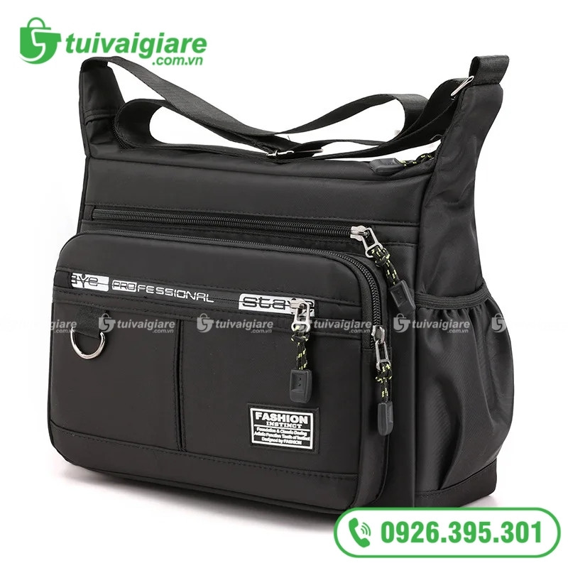 túi vải đeo chéo nam đa năng