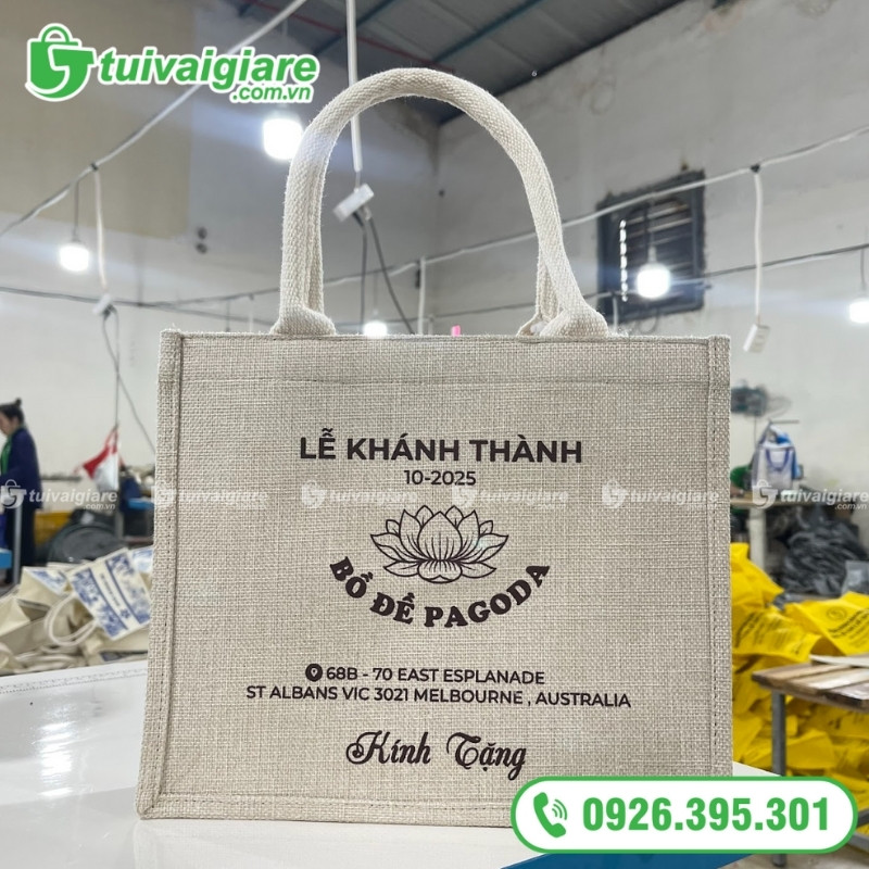 Mẫu túi vải phật giáo 8