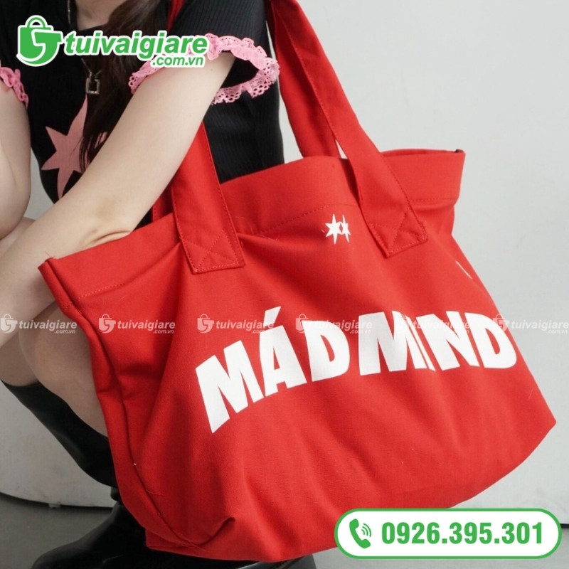 mẫu túi vải đeo vai nữ đẹp