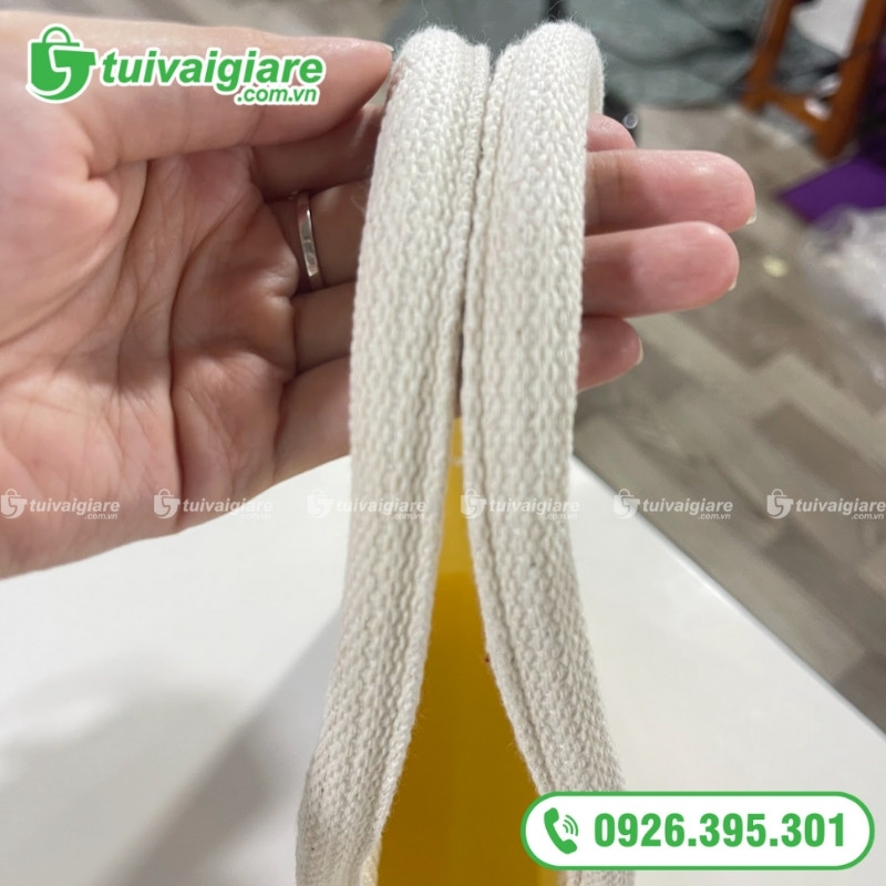 Mẫu túi vải linen quà tặng nail spa 2