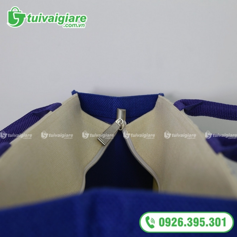 Mẫu túi vải linen nhà thuốc 2