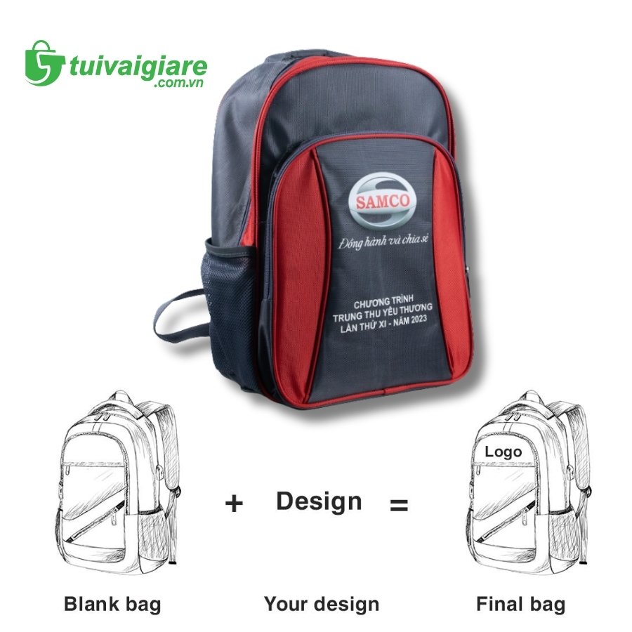 đặt may balo theo yêu cầu