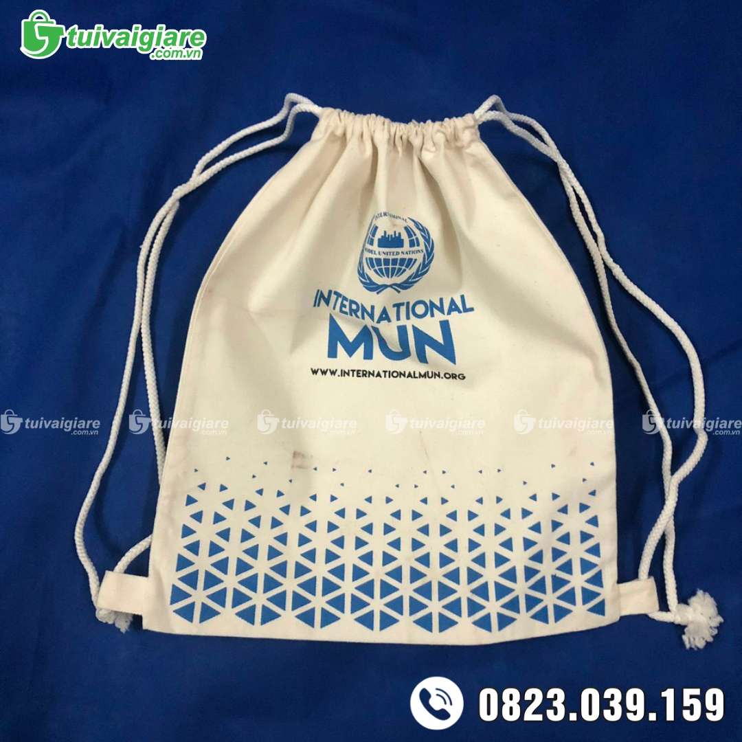 In túi dây rút vải canvas đẹp