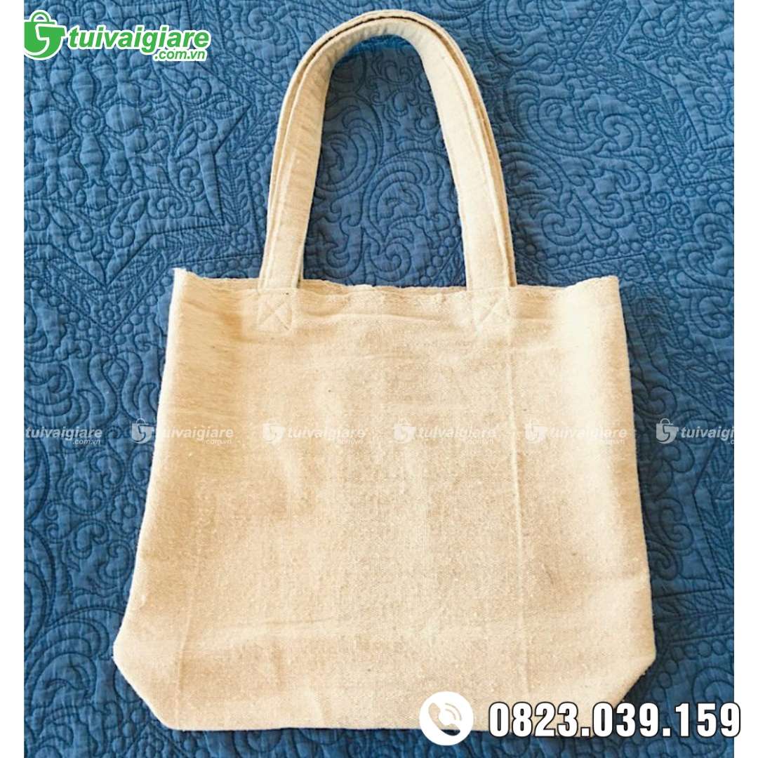 Túi vải canvas chặt đáy