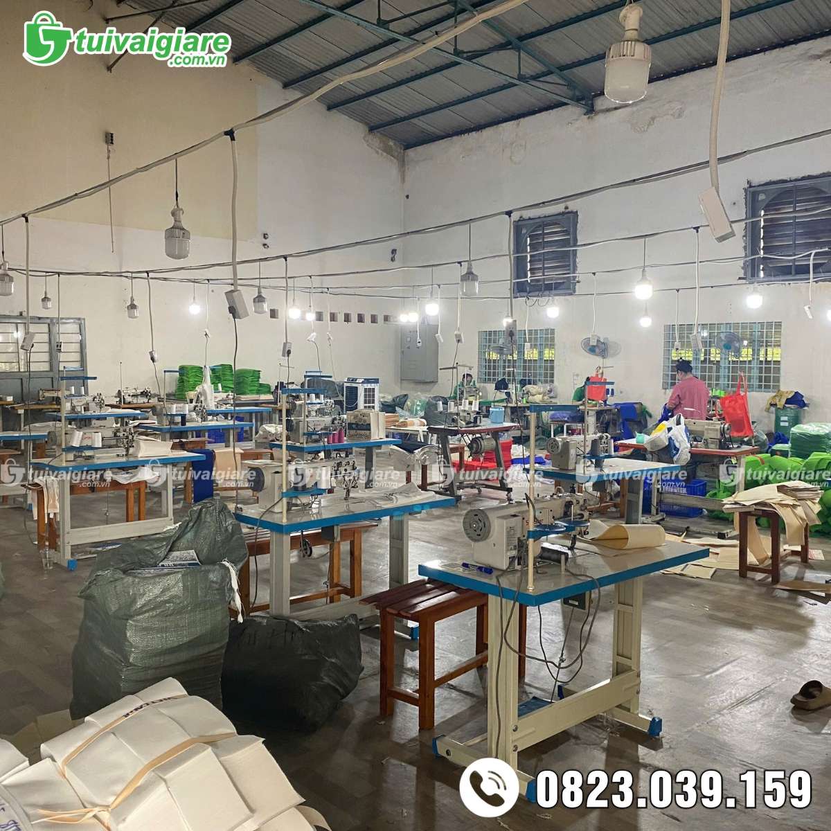 Xưởng sản xuất túi vải canvas tại TPHCM