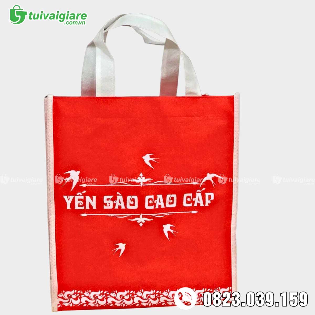 túi vải đựng yến sào in logo