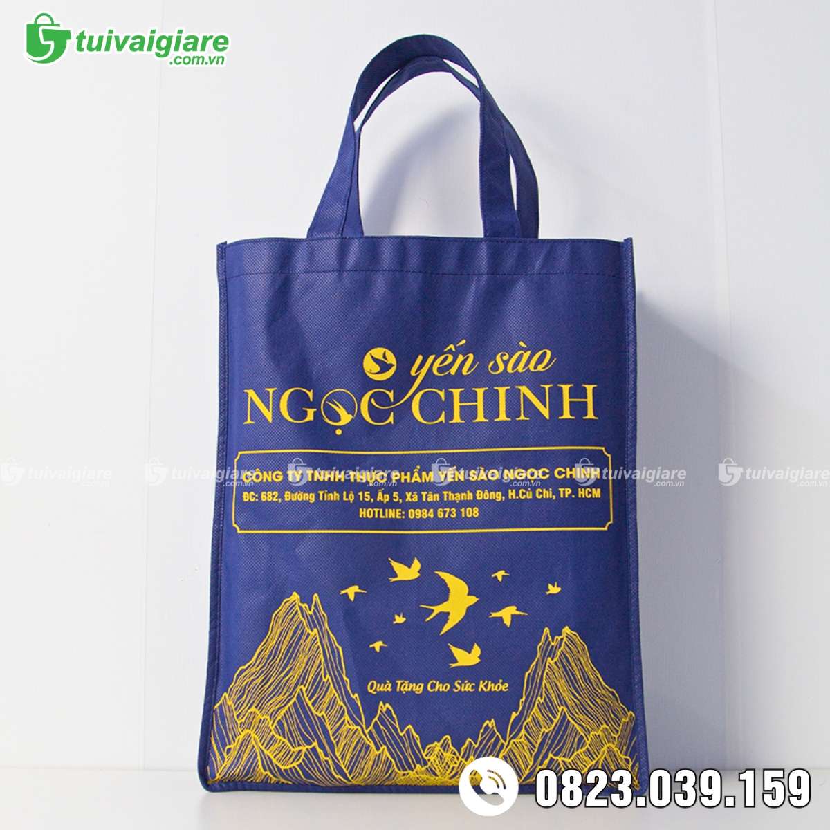 Túi vải yến Sào Ngọc Chinh