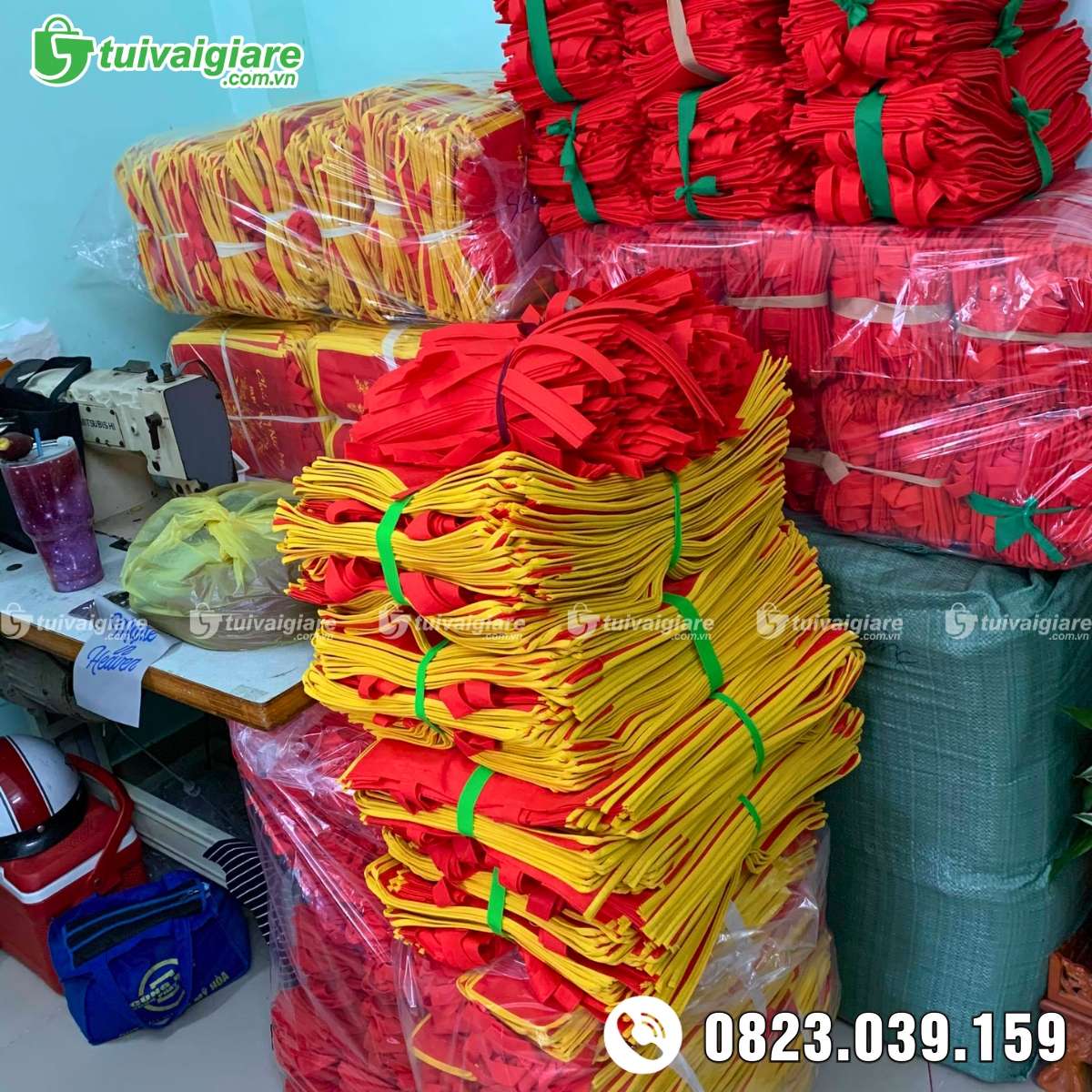 Bán túi vải đựng yến sào tết cao cấp tphcm