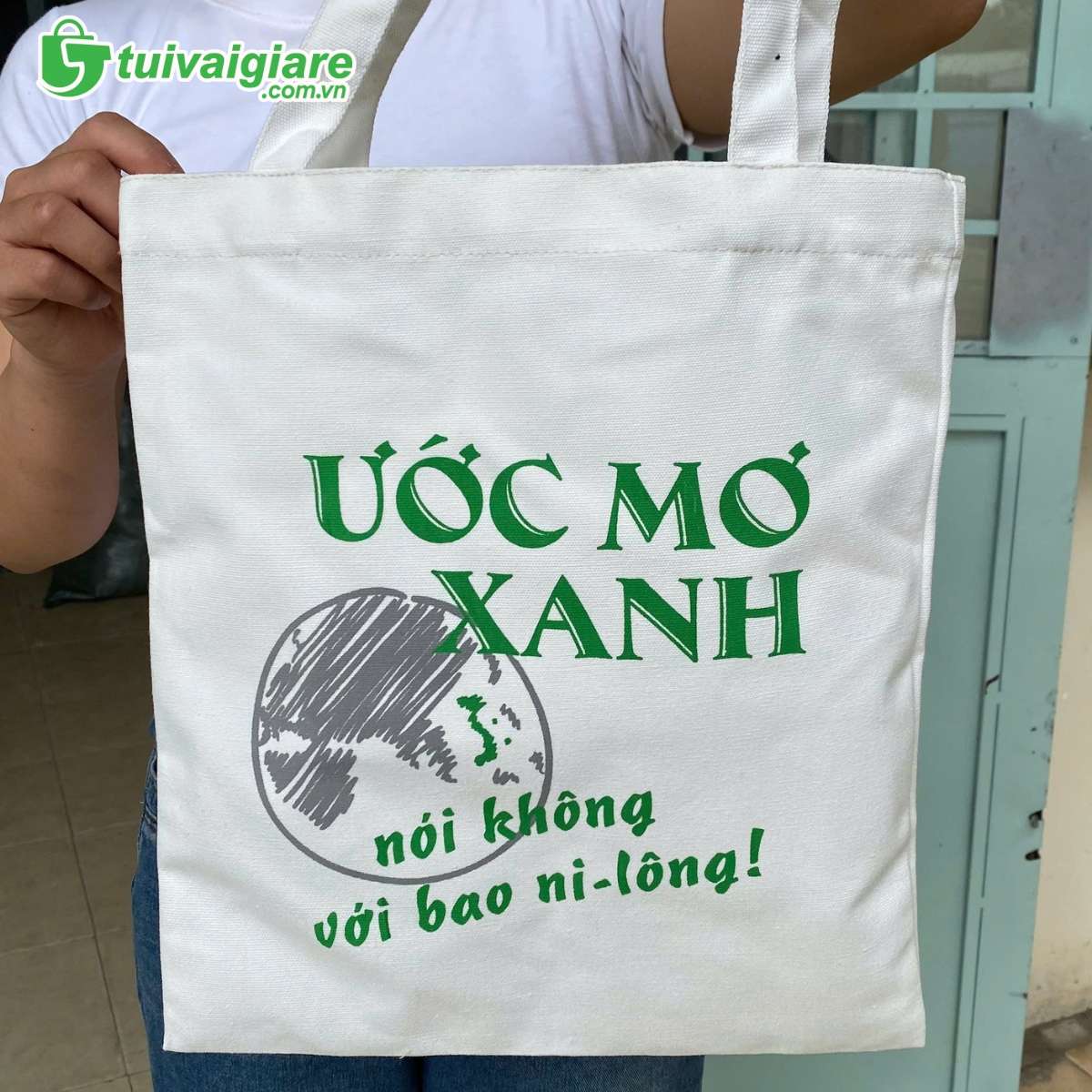 Túi vải bố có quai