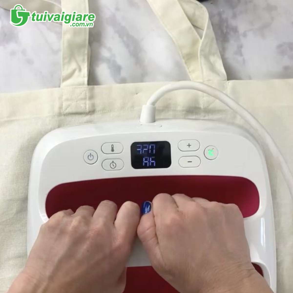 In hình lên túi vải bố canvas