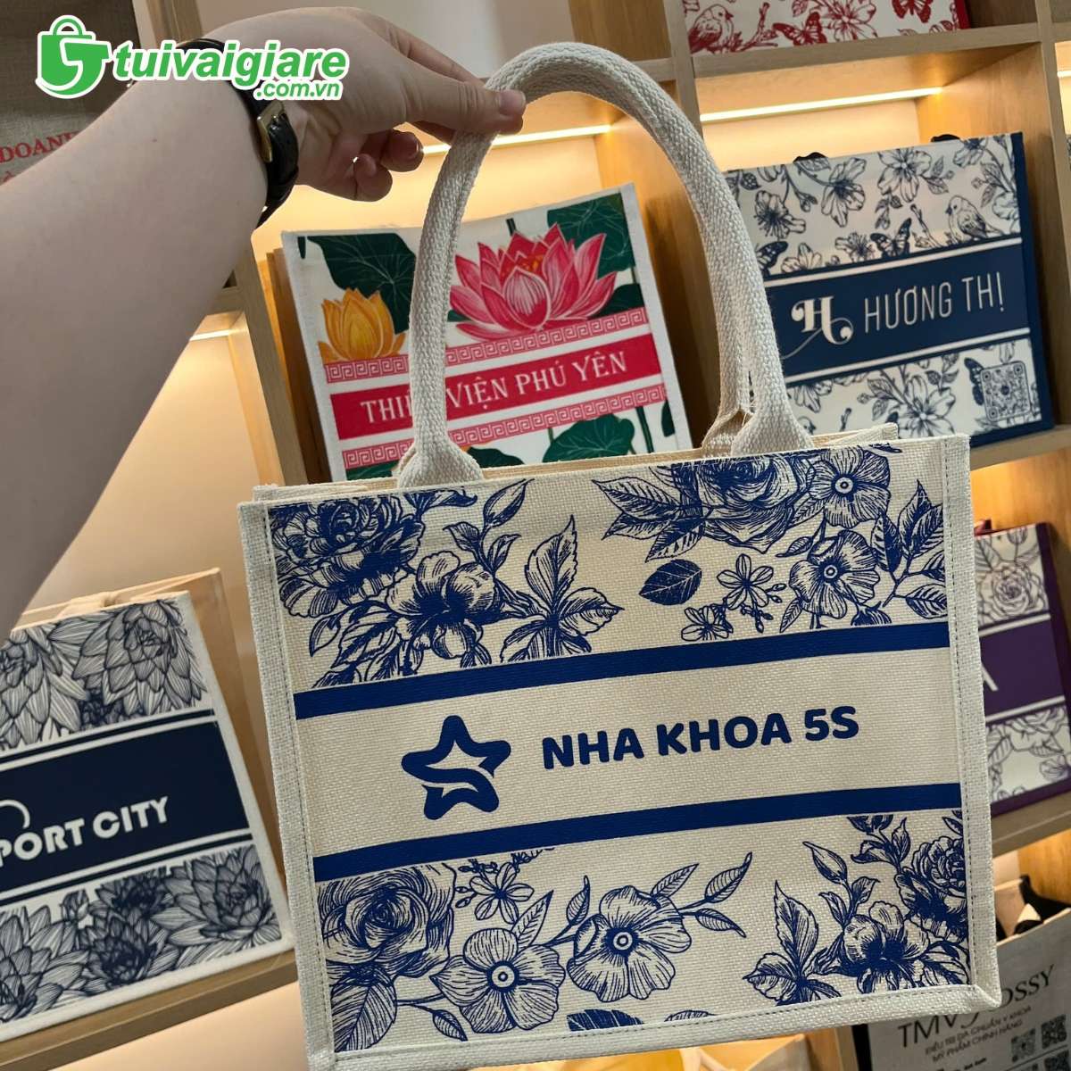 Túi vải đay nha khoa