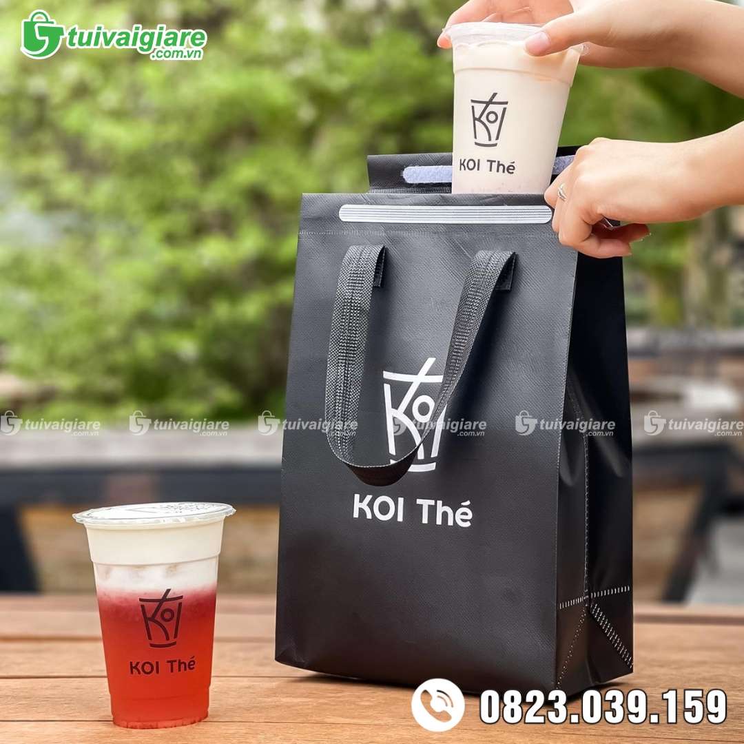 Túi đựng trà sữa giữ nhiệt KOI Thé