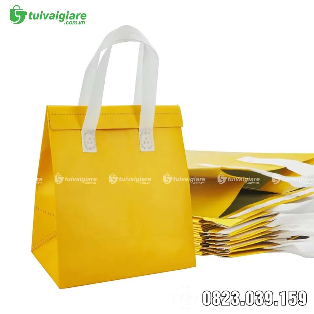 Túi không dệt giữ nhiệt trơn