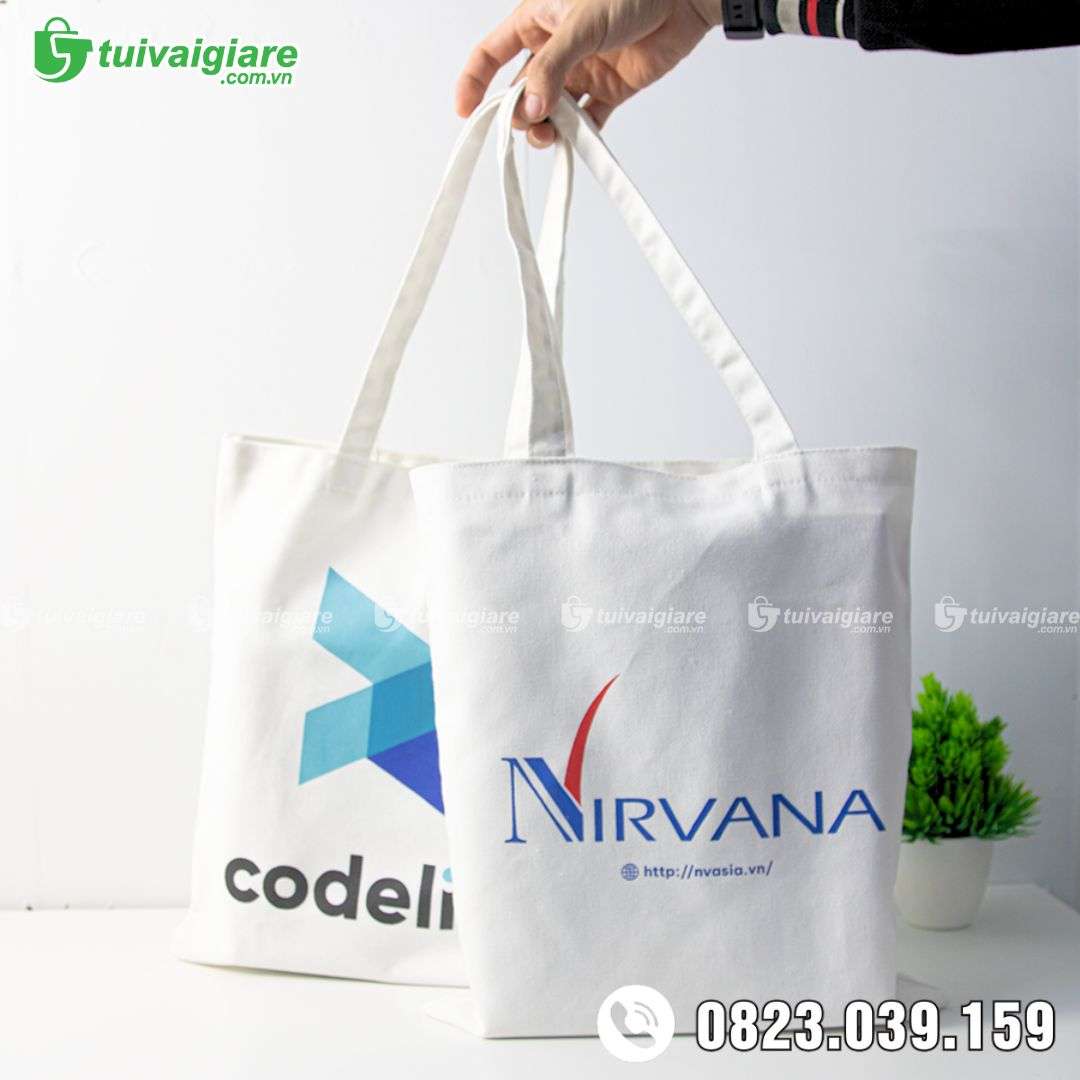Túi tote trắng Nirana