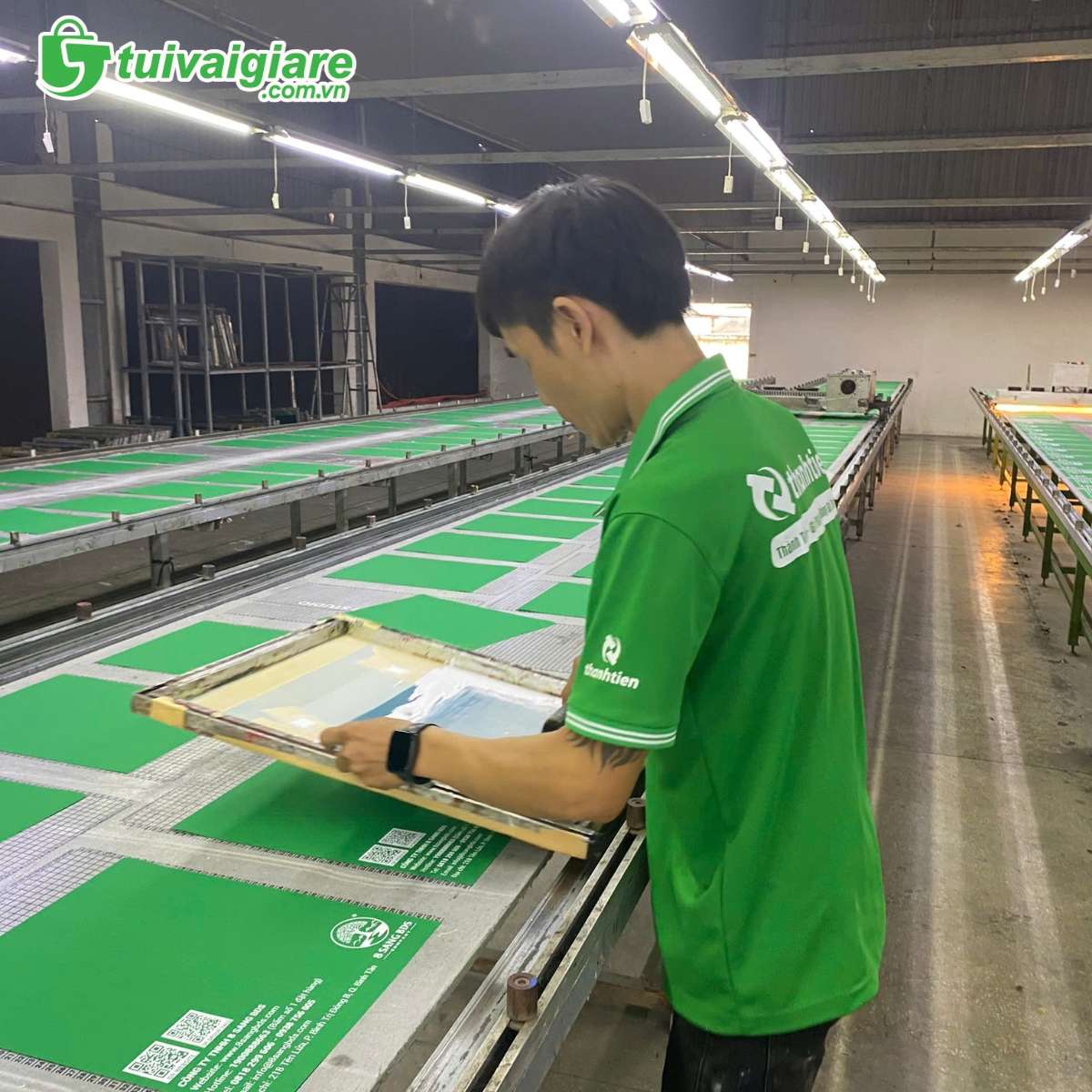 Xưởng may ví canvas uy tín