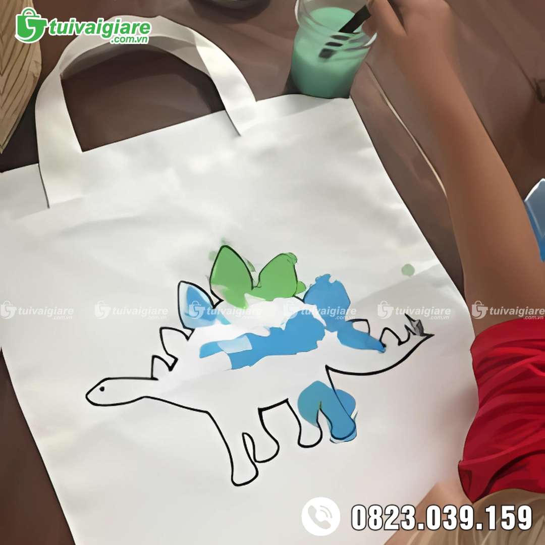 Túi vẽ trang trí đơn giản