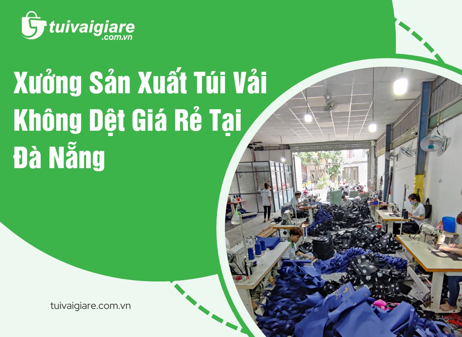 Xưởng Sản Xuất Túi Vải Không Dệt Giá Rẻ Tại Đà Nẵng