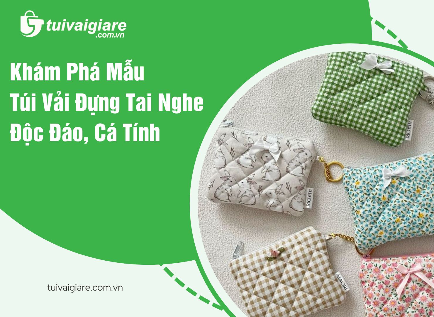 Khám Phá Mẫu Túi Vải Đựng Tai Nghe Độc Đáo, Cá Tính