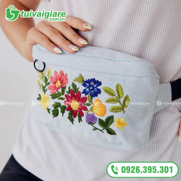 Túi Bao Tử Vải Canvas