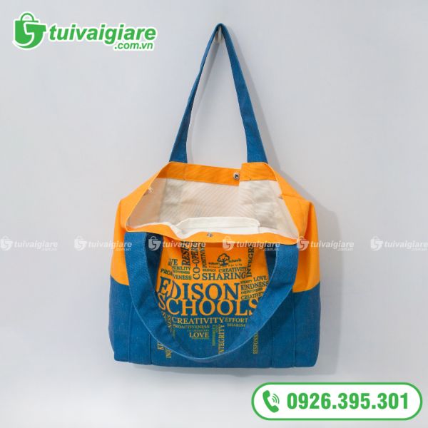 Túi Vải Bố Đựng Sách