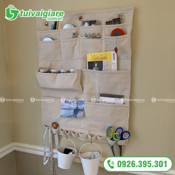 Túi Vải Treo Nhiều Ngăn Tiện Lợi