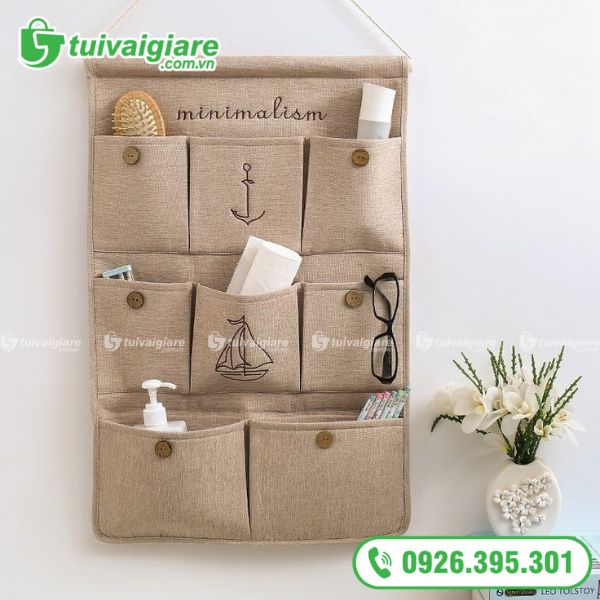 Cách Bảo Quản Túi Vải Treo Đựng Đồ Đa Năng