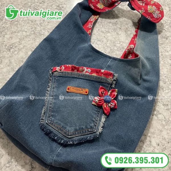 Túi tote vải bò tiện dụng