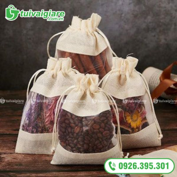 Sử Dụng Vỏ Túi Thơm Vải Đay Đựng Các Loại Thảo Mộc