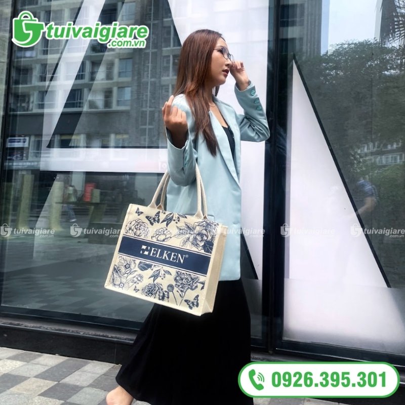 túi vải đay quà tặng du lịch