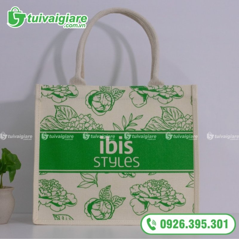 mẫu túi vải đay khách sạn 5