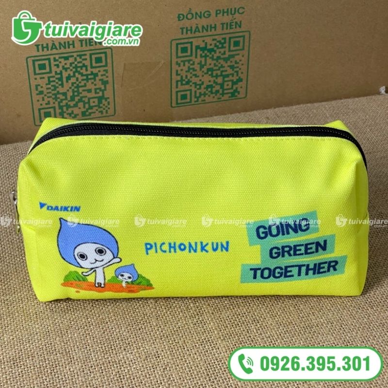 túi bút vải in theo yêu cầu