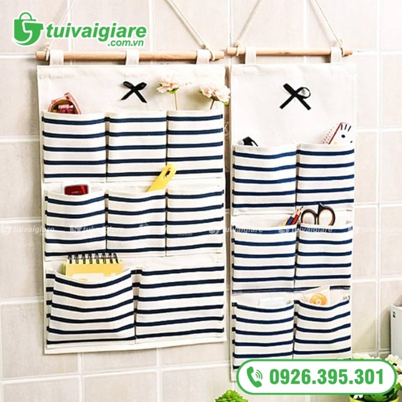 túi vải treo đựng đồ đa năng nhà bếp