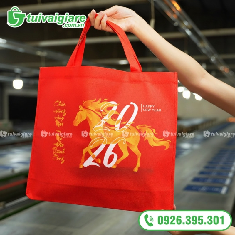 túi vải đựng quà tết 2026