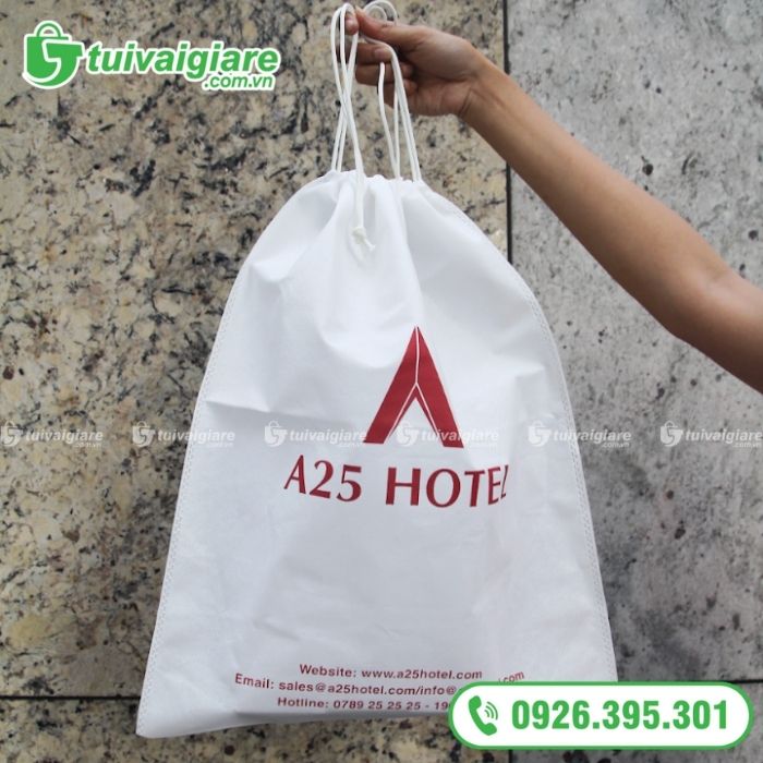 túi vải giặt đồ khách sạn 