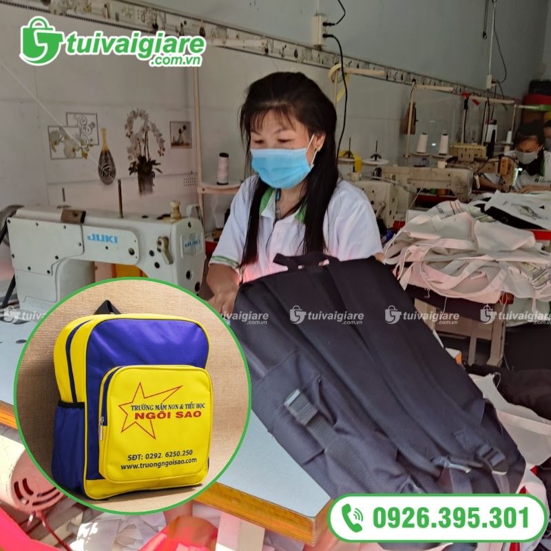xưởng may balo trẻ em uy tín