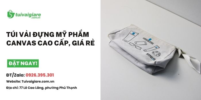 túi vải đựng mỹ phẩm