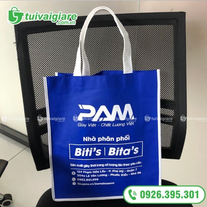 mẫu túi xách vải đựng giày 2