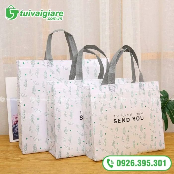 túi vải không dệt cán màng