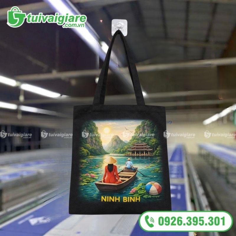 mẫu túi vải đi biển 3