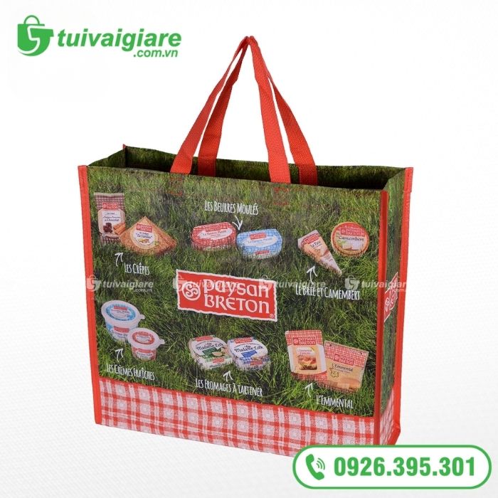 mẫu túi PP dệt siêu thị 2